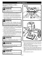 Preview for 8 page of Ryobi TR31-1 Operator'S Manual