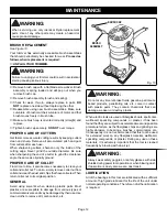 Preview for 12 page of Ryobi TR31-1 Operator'S Manual