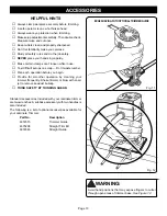 Preview for 13 page of Ryobi TR31-1 Operator'S Manual