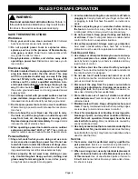 Предварительный просмотр 4 страницы Ryobi TR31 Operator'S Manual