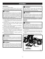 Preview for 13 page of Ryobi TS1142L Operator'S Manual