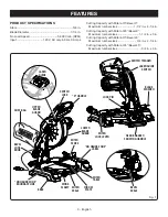Preview for 9 page of Ryobi TS1143L Operator'S Manual
