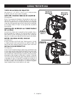 Preview for 71 page of Ryobi TS1143L Operator'S Manual