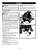 Preview for 15 page of Ryobi TS1144 Operator'S Manual