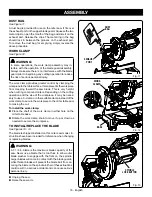 Preview for 16 page of Ryobi TS1144 Operator'S Manual