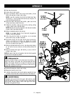 Preview for 75 page of Ryobi TS1144 Operator'S Manual