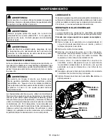 Preview for 88 page of Ryobi TS1144 Operator'S Manual