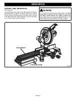 Preview for 19 page of Ryobi TS1300 Operator'S Manual
