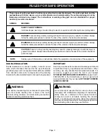 Preview for 3 page of Ryobi TS1301 Operator'S Manual