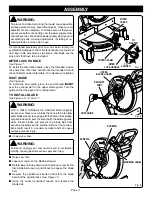 Preview for 11 page of Ryobi TS1302 Operator'S Manual