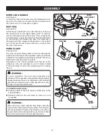 Preview for 15 page of Ryobi ts1341 Operator'S Manual