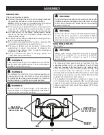 Preview for 14 page of Ryobi TS1342 Operator'S Manual