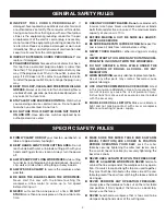 Preview for 4 page of Ryobi TS1342L Operator'S Manual