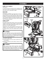 Preview for 15 page of Ryobi TS1342L Operator'S Manual