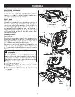 Preview for 14 page of Ryobi TS1343L Operator'S Manual