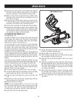 Preview for 22 page of Ryobi TS1343L Operator'S Manual