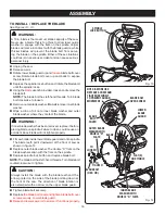 Preview for 16 page of Ryobi TS1344L Operator'S Manual