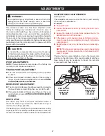 Preview for 27 page of Ryobi TS1344L Operator'S Manual