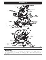 Предварительный просмотр 9 страницы Ryobi TS1550 Operator'S Manual