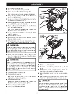 Preview for 11 page of Ryobi TS1550 Operator'S Manual