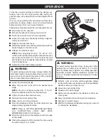Preview for 16 page of Ryobi TS1550 Operator'S Manual