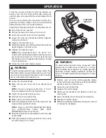 Предварительный просмотр 16 страницы Ryobi TS1550 Operator'S Manual