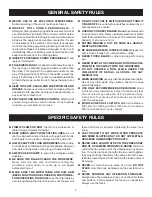 Preview for 4 page of Ryobi TS1552LA Operator'S Manual