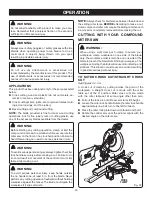 Preview for 23 page of Ryobi TS1552LA Operator'S Manual