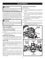 Preview for 30 page of Ryobi TS1552LA Operator'S Manual