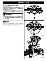 Предварительный просмотр 24 страницы Ryobi TS230 Operator'S Manual