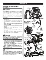 Preview for 17 page of Ryobi TSS120L Operator'S Manual