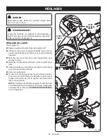 Preview for 68 page of Ryobi TSS120L Operator'S Manual