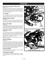 Preview for 11 page of Ryobi TSS121 Operator'S Manual