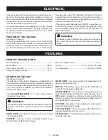 Preview for 7 page of Ryobi WS720 Operator'S Manual