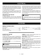 Preview for 6 page of Ryobi WS722 Operator'S Manual