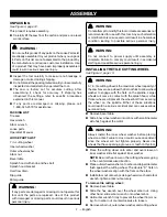 Preview for 7 page of Ryobi WS722 Operator'S Manual