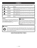 Preview for 7 page of Ryobi WS730 Operator'S Manual