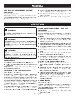 Preview for 10 page of Ryobi WS731 Operator'S Manual