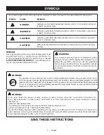 Preview for 7 page of Ryobi WS750L Operator'S Manual