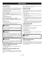 Preview for 13 page of Ryobi WS750L Operator'S Manual