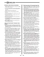 Предварительный просмотр 5 страницы Ryobi XCS-165 Owner'S Operating Manual