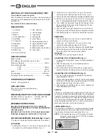 Preview for 6 page of Ryobi XCS-165 Owner'S Operating Manual