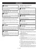 Preview for 10 page of Ryobi YN200BND Operator'S Manual