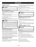 Preview for 11 page of Ryobi YN200BND Operator'S Manual