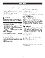 Preview for 10 page of Ryobi YN600A Operator'S Manual