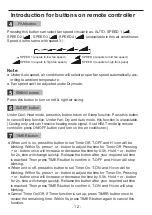 Предварительный просмотр 15 страницы Ryobishi RB-07CA Operating Instructions Manual