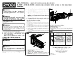 Ryobishi RHMS4101 Operator'S Manual предпросмотр