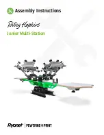 Предварительный просмотр 1 страницы Ryonet Riley Hopkins Junior Multi-Station Assembly Instructions Manual