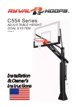 Предварительный просмотр 1 страницы Ryval Hoops C554 Series Installation & Owner'S Instructions