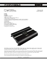 Ryval V752 Product Manual preview